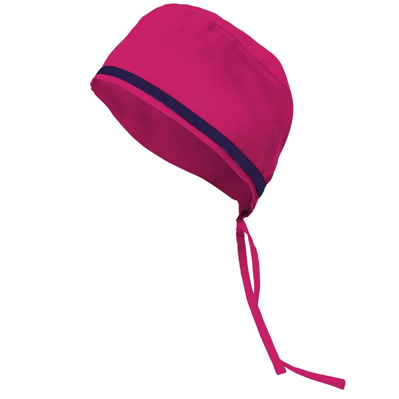 

GORRO SANITARIO CON VIVO DE CONTRASTE Fucsia U