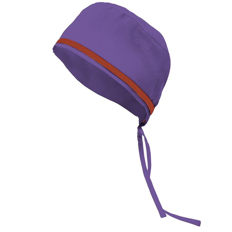 

GORRO SANITARIO CON VIVO DE CONTRASTE Morado U