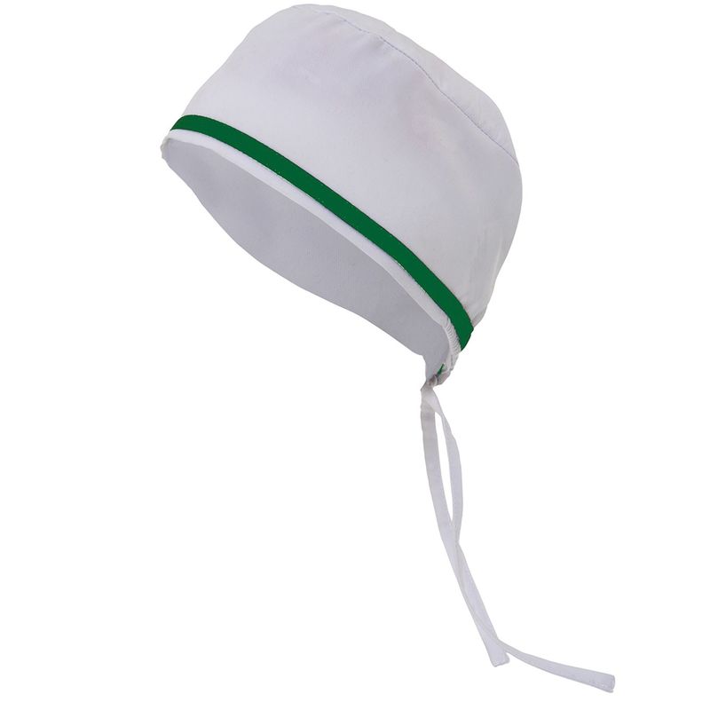 

GORRO SANITARIO CON VIVO DE CONTRASTE Blanco U