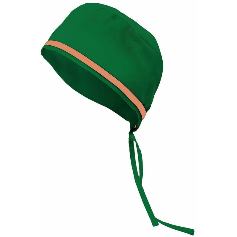 

Gorro sanitario con vivo de contraste Serie B534001 | Verde / Naranja claro