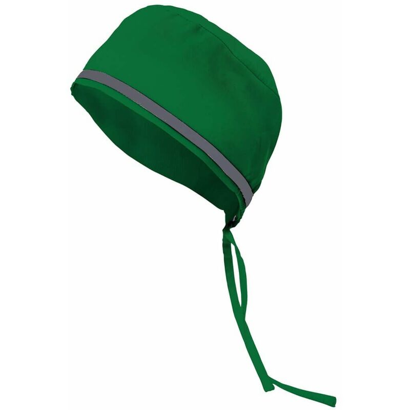 

Gorro sanitario con vivo de contraste Serie B534001 | Verde / Gris