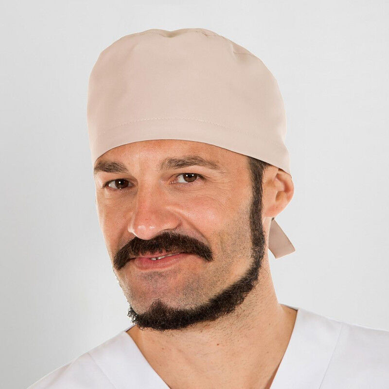 

Gorro de cirujano con tiras ajustables GARY'S colores lisos | Arena