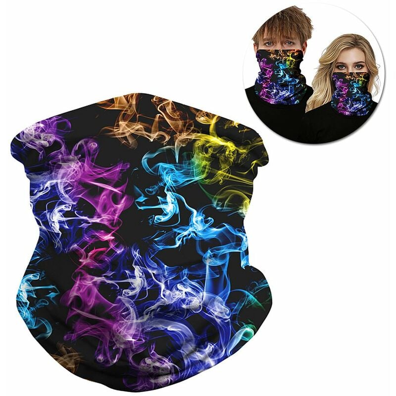 

Gorros multifuncionales Ciclismo Bandanas Mascarilla Deportes al aire libre Pasamontanas Polaina para el cuello Bufanda para hombres y mujeres