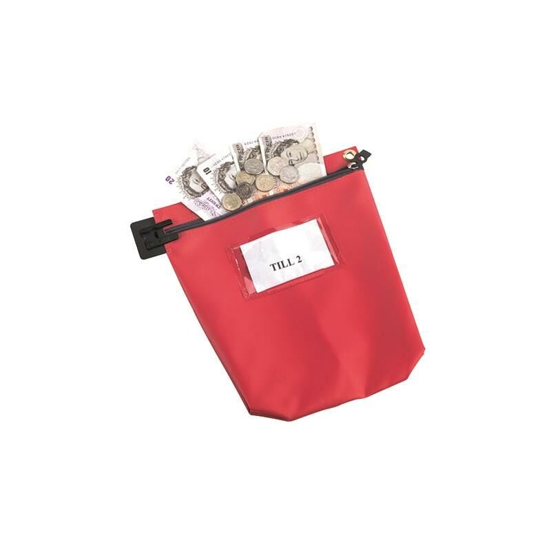 Gosecure - Cash Bag With Window Red - VAL06772