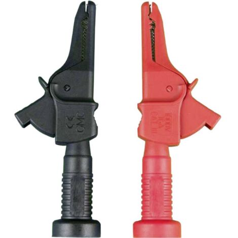 Gossen Metrawatt KY95-3 Pinces crocodiles noir rouge 16A