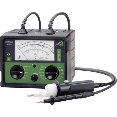Gossen Metrawatt M 540 C Misuratore di isolamento 50 V, 100 V, 250 V, 500 V, 1000 V 400 MΩ