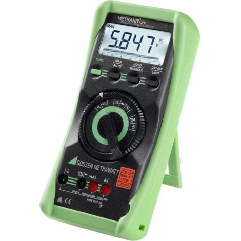Gossen Metrawatt METRAHIT 2+ multimetro digitale nero verde