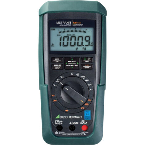 Gossen Metrawatt METRAHIT AM TECH + GH Hand-Multimeter kalibriert (DAkkS-akkreditiertes Labor) digit