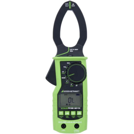 Gossen Metrawatt METRALINE PV 1500 Photovoltaik-Multimeter  digital inkl. Prüfkabel CAT IV 1000 V An