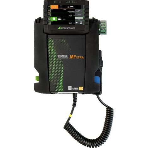 Gossen Metrawatt PROFiTEST MF XTRA Testeur VDE, Testeur d'installation étalonné (DAkkS) Norme VDE 0100, 0100-600, 0105,