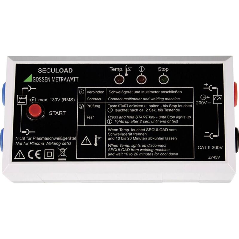 Gossen Metrawatt - Z745R secuload-n Adaptateur de test 1 pc(s) Y112651