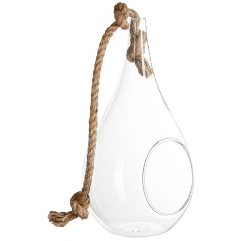 Gota de vidrio + cuerda H25