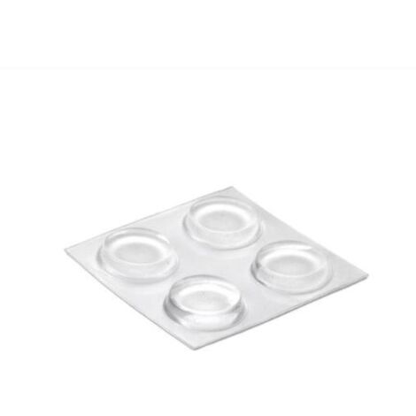 Gota Protectora Pvc Flexible Ø19x4mm Transparente Adhesivo Inofix