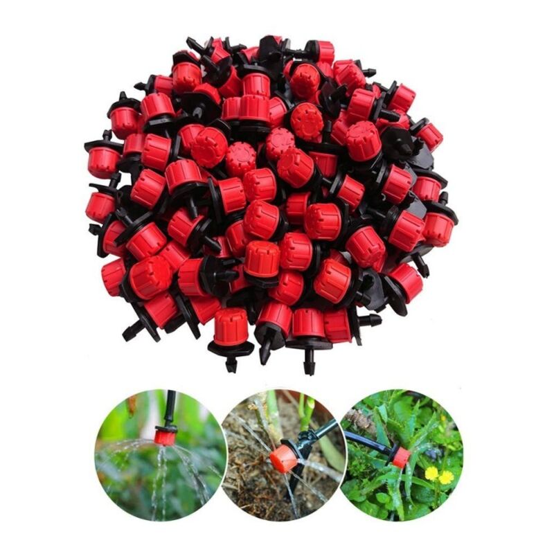 

Gotero rojo regulable 0 a 70 litros/hora. 100 unidades