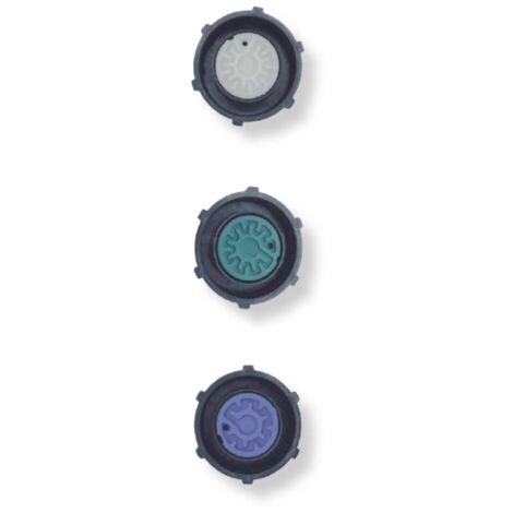 GOTEROS TURBULENTO TORO DESMONTABLES EURO KEY 5.9 L/H ( DISCO VERDE ) 100 unidades