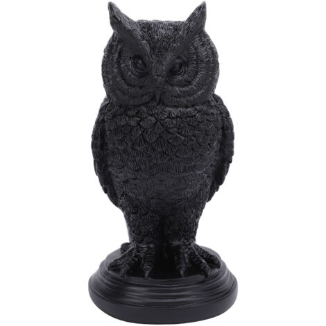 Gothic Candle Holder Spooky Table Ornament Lifelike Resin Home Decoration Goth Candlestick Holder Owl