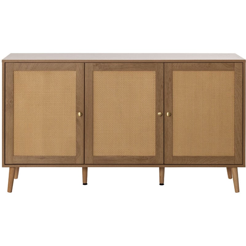 Goto - buffet bas - bois - 140 cm - bois