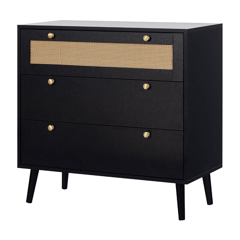 Goto - commode - noir - 80 cm
