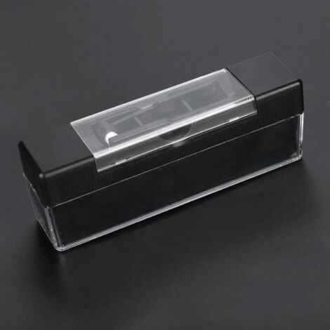 GOTOTOP Brosse pour disque vinyle Décapant de poussière de brosse de nettoyage de nettoyeur de disque vinyle antistatique pour le