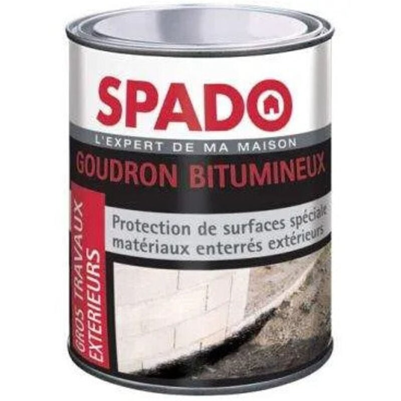 Goudron bitumineux 1 litre Spado