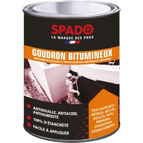 Goudron bitumeux Spado - Bidon 1 l