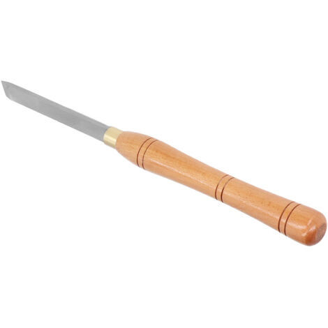Gouge à tourner HSS pour bois avec manche en hêtre ergonomique - Outil de tournage sur bois