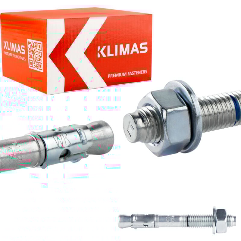 Klimas - Ancrages en acier express LE-ZN-10085