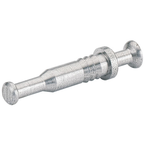 Goujon double du867 - Pour panneau d'épaisseur : 19 mm - Perçage : 5 mm - Matériau : Acier - Décor : Brut - HETTICH