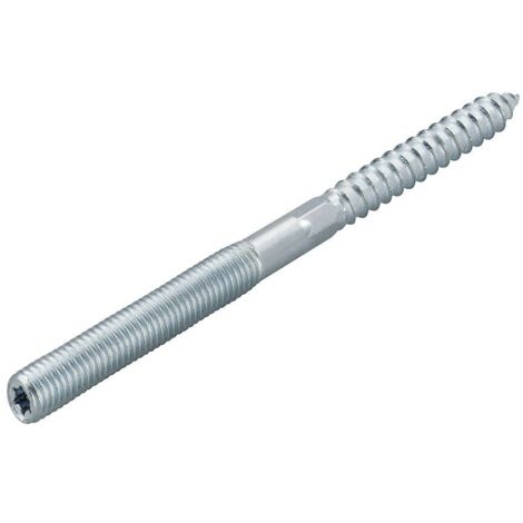 Goujon double filet - Fischer - M8 x 60