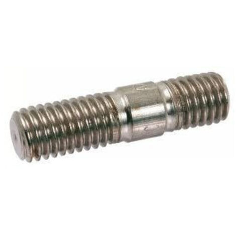 Goujon M8X133 Filetée sur 10/10 Classe 4.8 Acier zingué-30 pièces