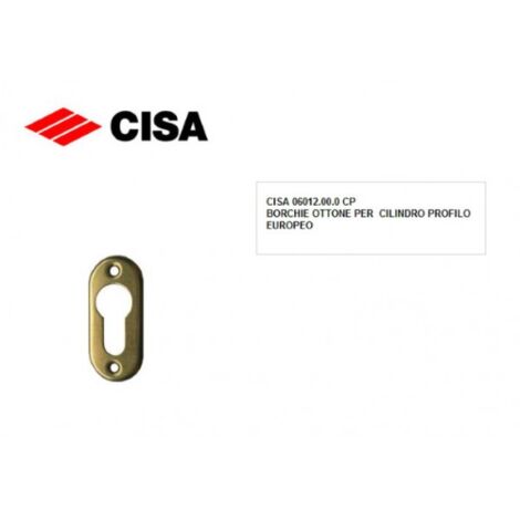 goujons 06012.00.0 Goujon en laiton CP Cisa pour cylindre A profil europA en