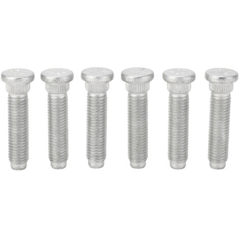 Goujons de Roue Arrière pour MK7 2006 à 2014, 6 Pièces en Métal YC151118CA 60 Mm Goujons de Roue Arrière Résistants aux Rayures