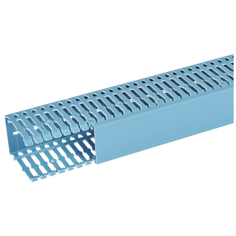 Goulotte de câblage Segma bsi 60x80mm et longueur 2m livrée avec couvercle (33047)