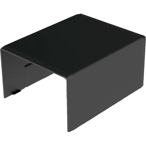 Goulotte de câble 8652FB élément de raccordement 60 mm x 40 mm – PVC noir – Résistance aux flammes 850 °C – IP40 – Kopos - MM 1 PC