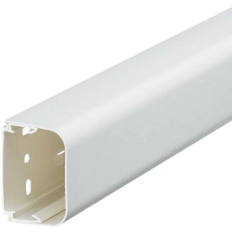 Goulotte 2 compartiments GBD 134x54mm PVC blanc (GBD5013109010)