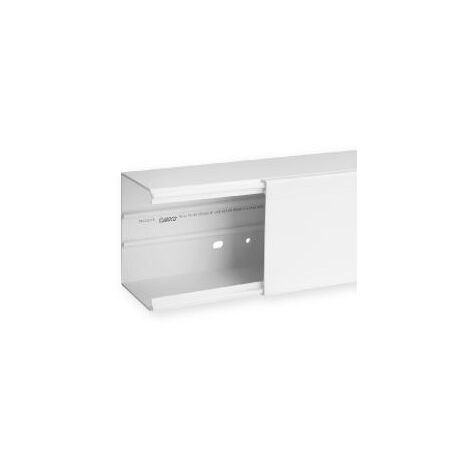 Goulotte de distribution cloisonnable TA-G 100x80 1 compartiment blanche IBOCCO B01790