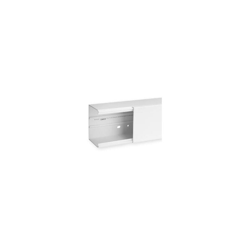 Goulotte de distribution cloisonnable ta-g 100x80 1 compartiment blanche ibocco B01790