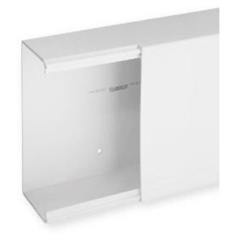 Goulotte de distribution non cloisonnable TA-E 200x80 1 compartiment blanche IBOCCO B00357