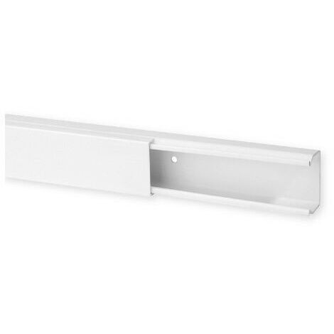 Goulotte de distribution non cloisonnable TA-E 40x25 1 compartiment blanche IBOCCO B00686