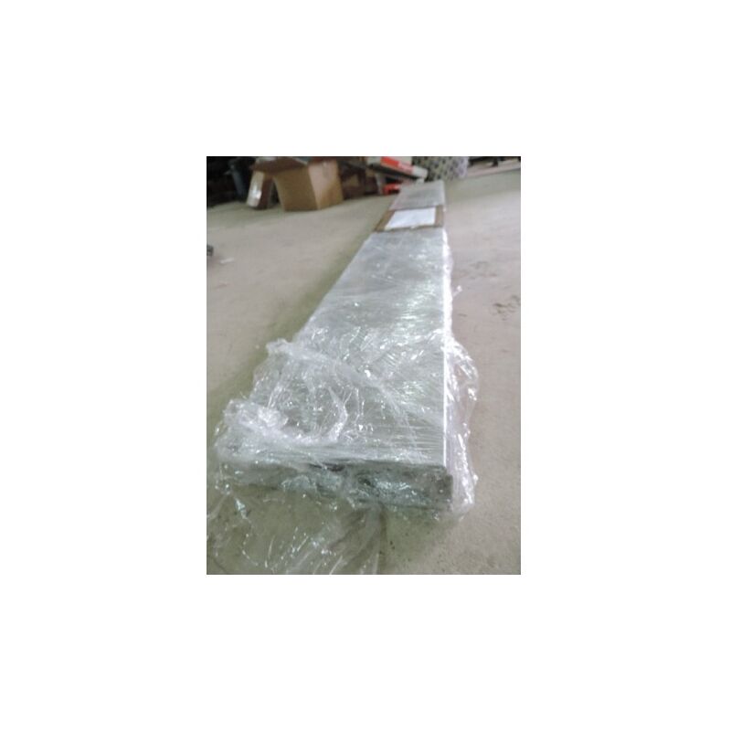 Goulotte de distribution pvc 60X230mm grise 7030 (au mètre) avec 4 agrafes fb Hager FB6023007030