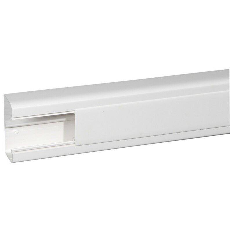 Goulotte 1 compartiment 50x105mm dlp monobloc blanc (010424)
