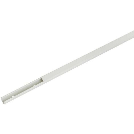 Goulotte électrique 32 x 30 x 2000 mm avec perforation du fond et couvercle