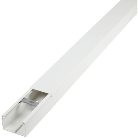Goulotte électrique 60 x 88 x 2000 mm avec perforation du fond et couvercle