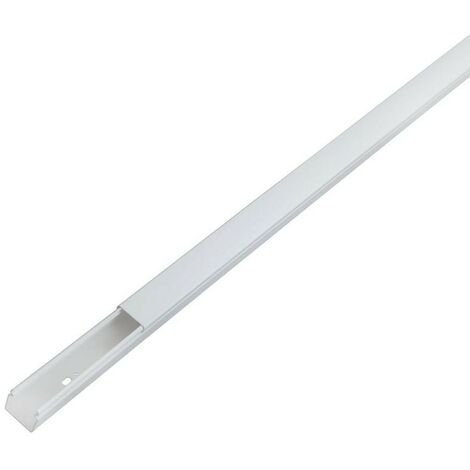 Goulotte électrique 62 x 40 x 2000 mm avec perforation du fond et couvercle