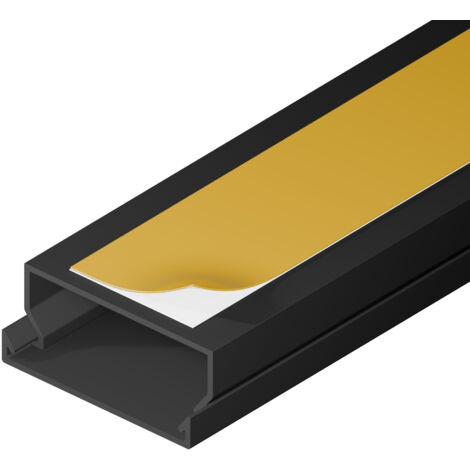 Goulotte électrique auto-adhésive 40х16 (2m) anthracite EDO777765 EDO Solutions Technic