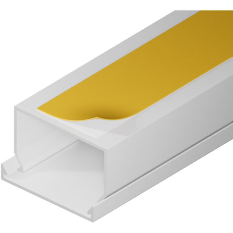 Goulotte électrique auto-adhésive 40х25 (2m) blanc EDO777757 EDO Solutions Technic