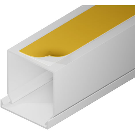 Goulotte électrique auto-adhésive 40х40 (2m) blanc EDO777758 EDO Solutions Technic