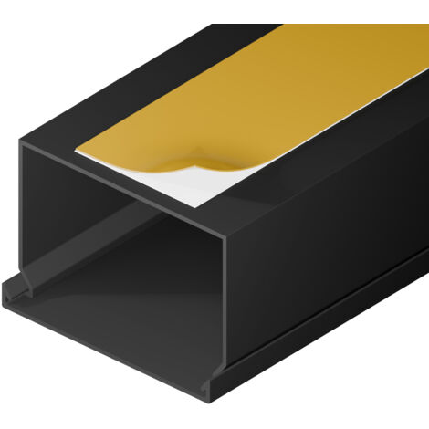 Goulotte électrique auto-adhésive 60х40 (2m) anthracite EDO777768 EDO Solutions Technic