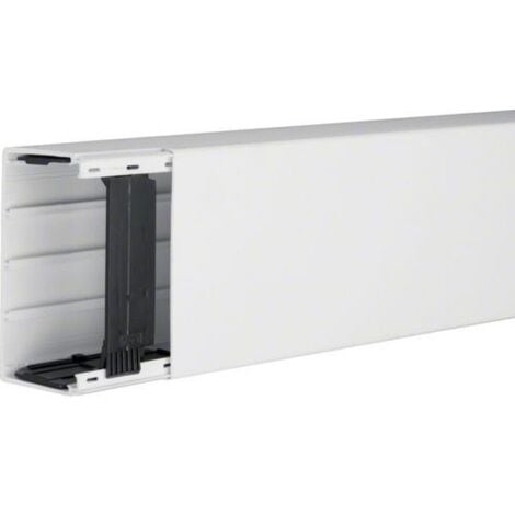 Goulotte électrique PVC 60x110mm blanc 2m tehalit.LF Hager