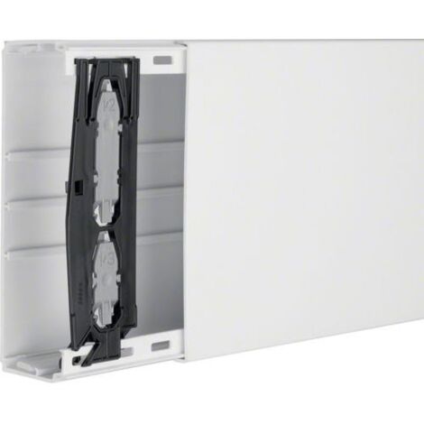 Goulotte électrique PVC 60x190mm blanc 2m tehalit.LF Hager
